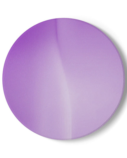 Soft Lavender Fade 4" x 4" Round Ceramic Coaster