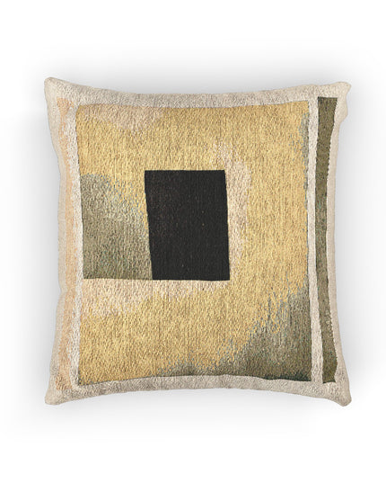 Lemongrass Shadow Woven Pillow, 17" x 18"