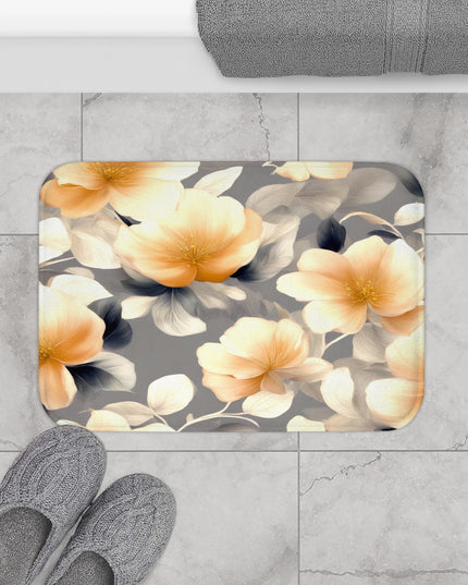 Soft Blossom Floral Bunch 24" x 17" Bath Mat