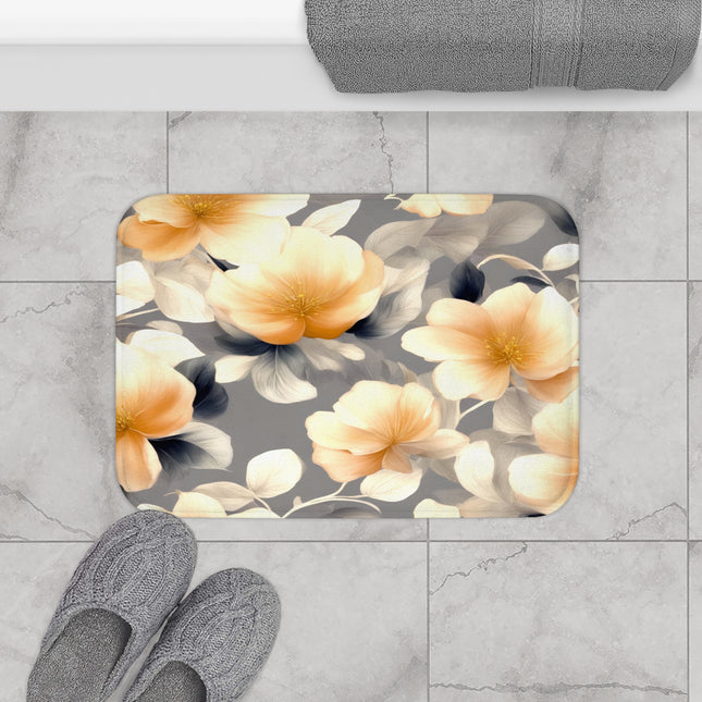 Soft Blossom Floral Bunch 24" x 17" Bath Mat