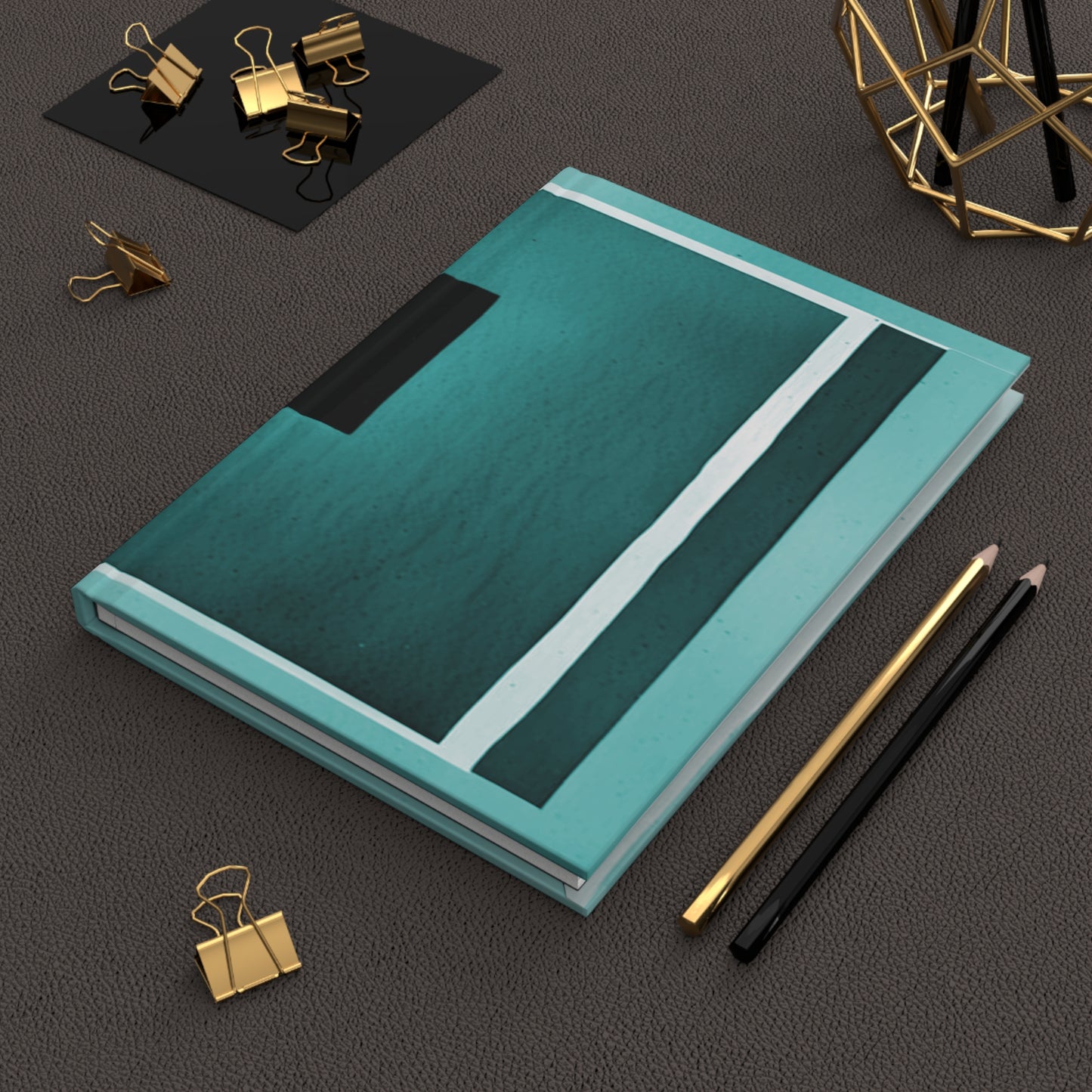 Tif Shadow 5.75" x 8" Hardcover Journal Matte with 150 lined pages