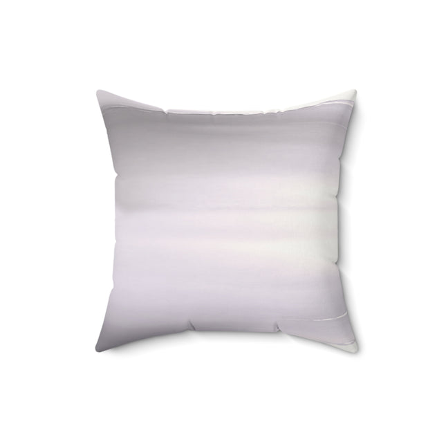 Sephia Sea Dark Fog 16" x 16" Faux Suede Square Pillow