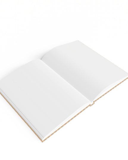 Tan Sunset Star-crossed Bodies Journal - 128 Blank pages, 5" x 7"