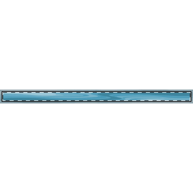 Sky Blue Wavey Clip-on Pet Collar in 3 sizes