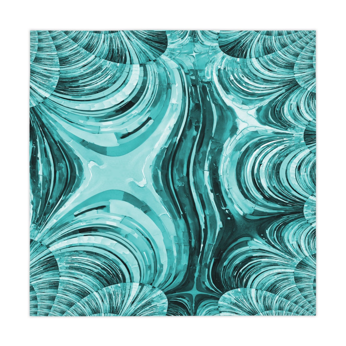 Uzi Spiral Tif Tablecloth, 55" x 55"