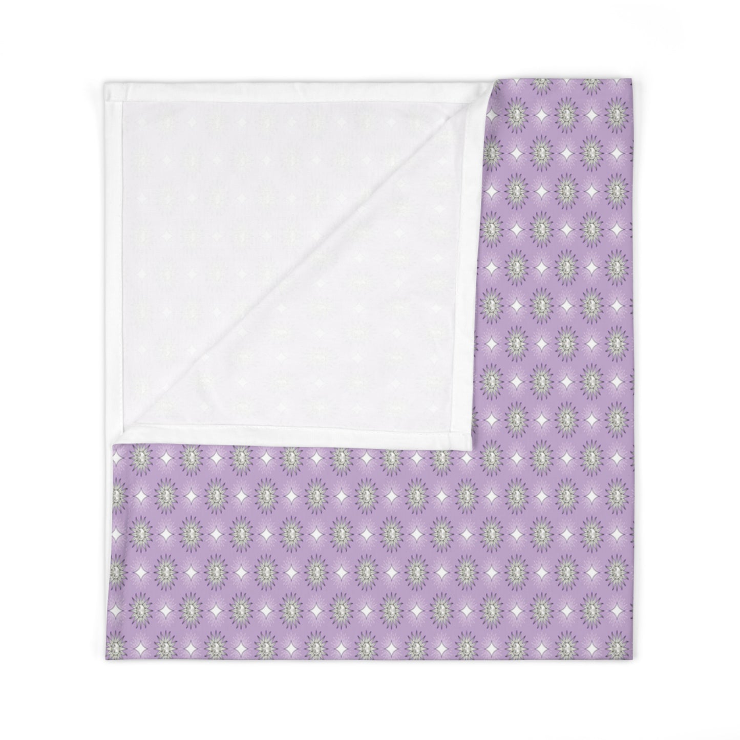 Lavender Star-crossed Bodies Baby Swaddle 30″×40″ Blanket