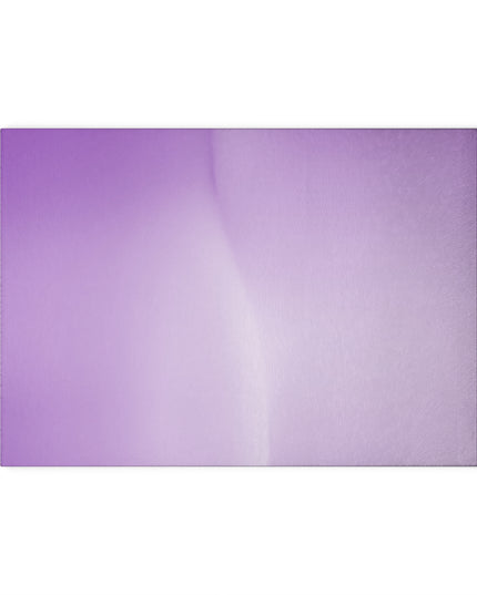 Soft Lavender Fade 8" x 11" Glass Cutting Board