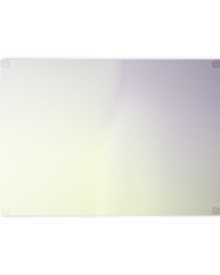 Purple Golden Fade 8" x 11" Glass Cutting Board