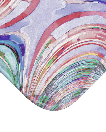 Uzi Spiral Pastels 24" x 17" Bath Mat
