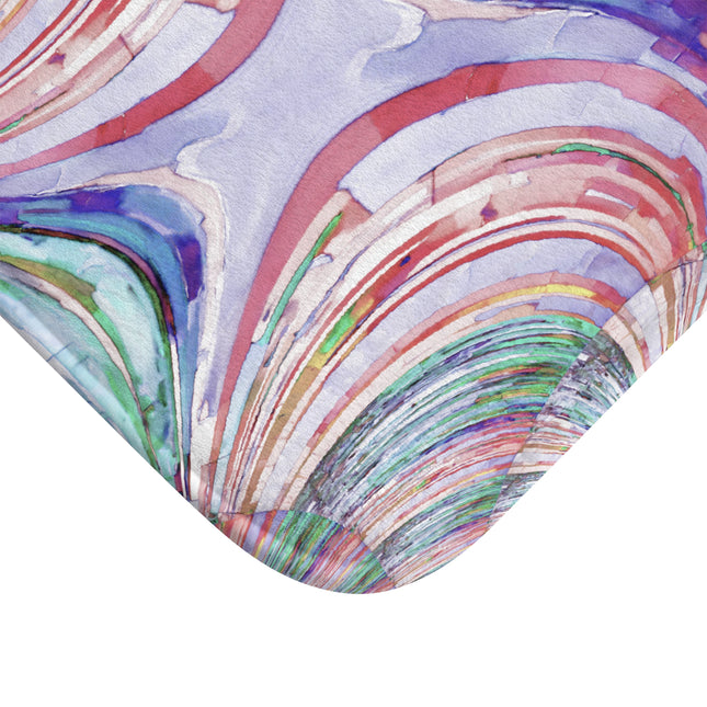 Uzi Spiral Pastels 24" x 17" Bath Mat