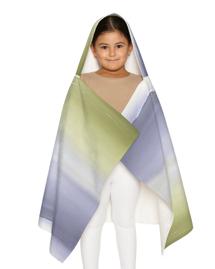 Lavender Sea Golden Fog Youth Hooded Towel, 24" x 48"