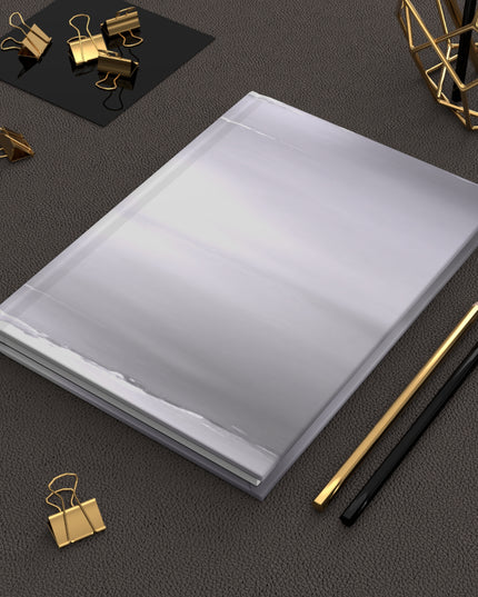 Sephia Sea Dark Fog 5.75" x 8" Hardcover Journal Matte with 150 lined pages