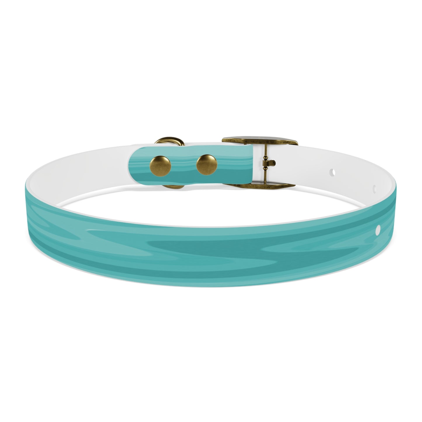 Tif Green Wavey Small Dog Collar