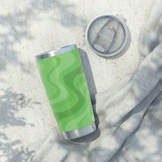 Greenie Meanie Wavey Vagabond 20oz Tumbler