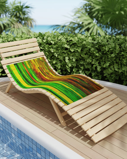 Striped Beta Beach Towel, 24" x 44"