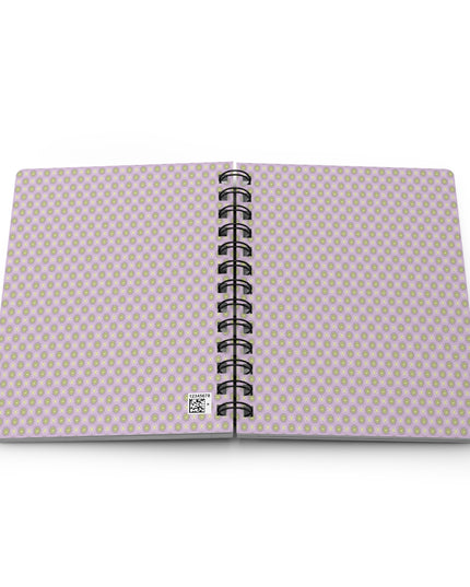 Magenta Star-crossed Bodies Spiral Bound Journal, 5" x 7" 150 pages