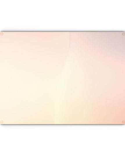 Hot Peach Fade 11" x 15" Glass Cutting Board