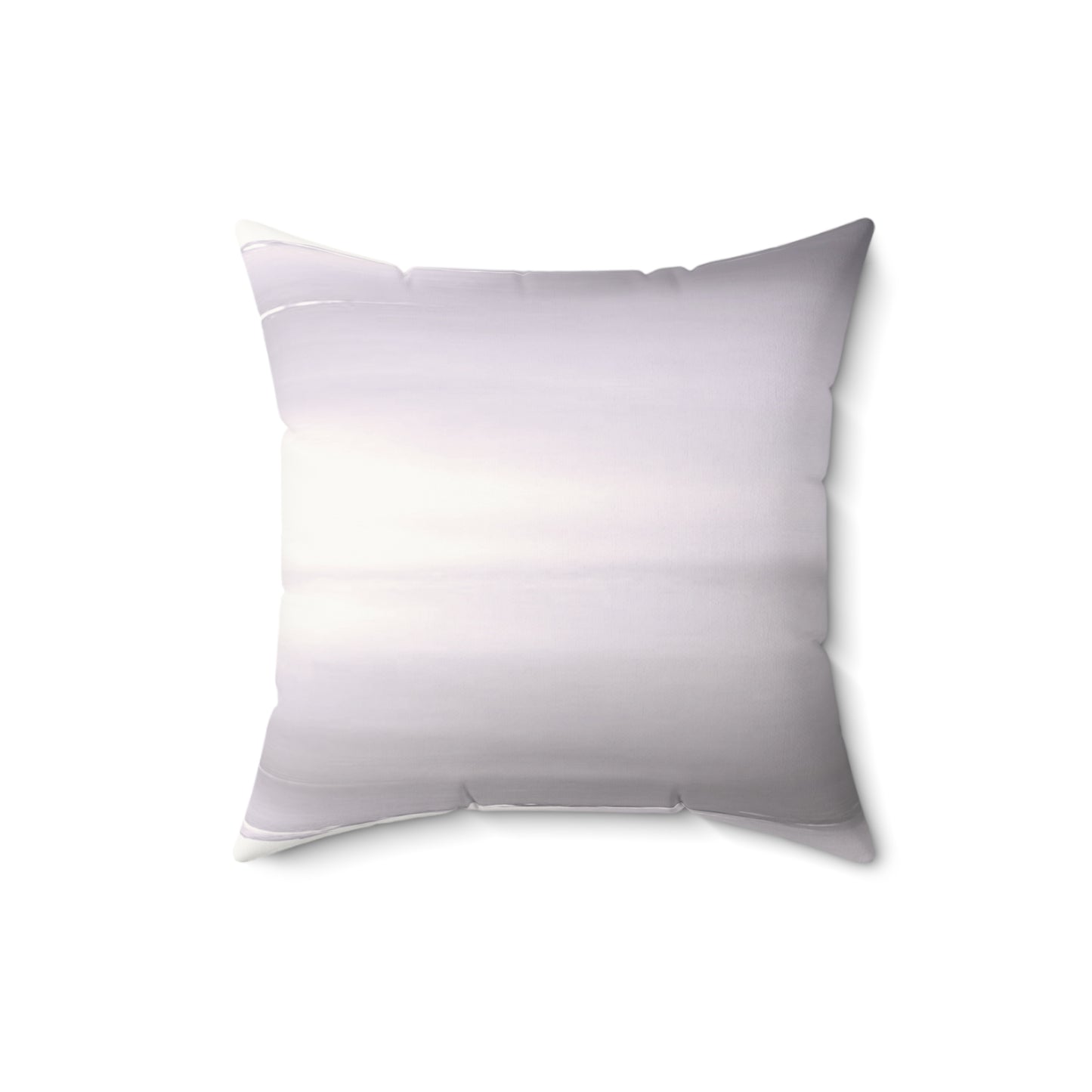 Sephia Sea Dark Fog 16" x 16" Faux Suede Square Pillow