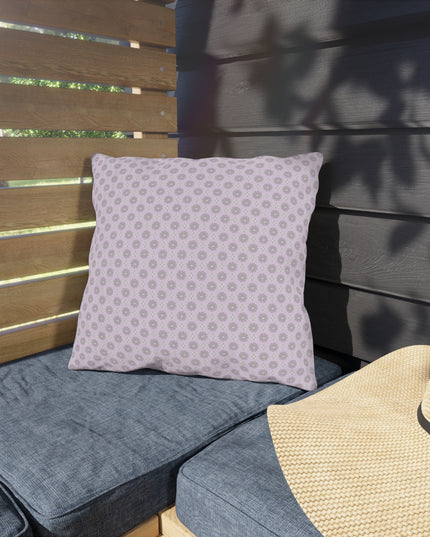 Pink Mornings Star-crossed Bodies 16" x 16" Outdoor Pillows