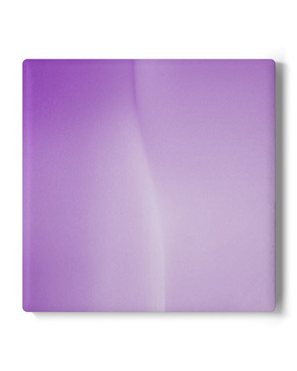 Soft Lavender Fade 4" x 4" Square Ceramic Coaster