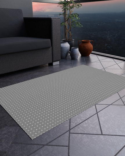 Desaturated Star-crossed Bodies Outdoor Rug, 36" x 60"