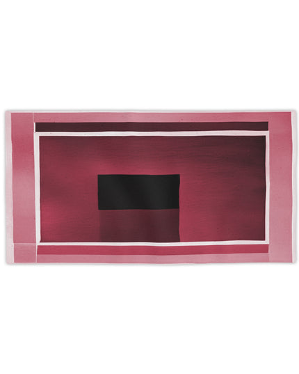 Red Shadow Beach Towel, 24" x 44"