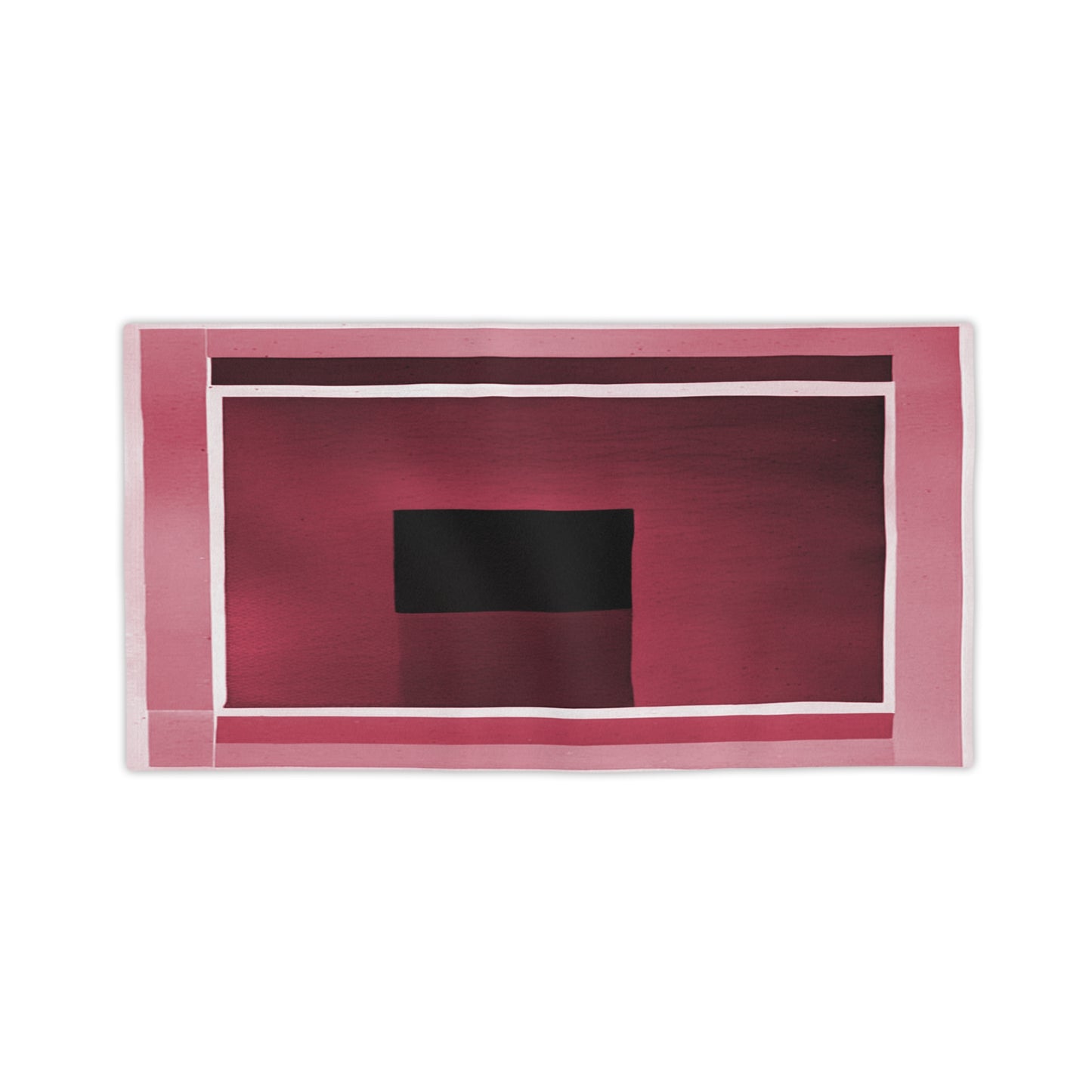 Red Shadow Beach Towel, 24" x 44"