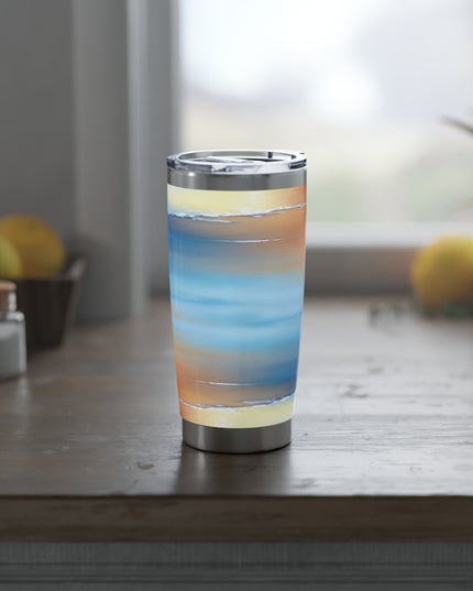Blue Sea Red Orange Fog Vagabond 20oz Tumbler