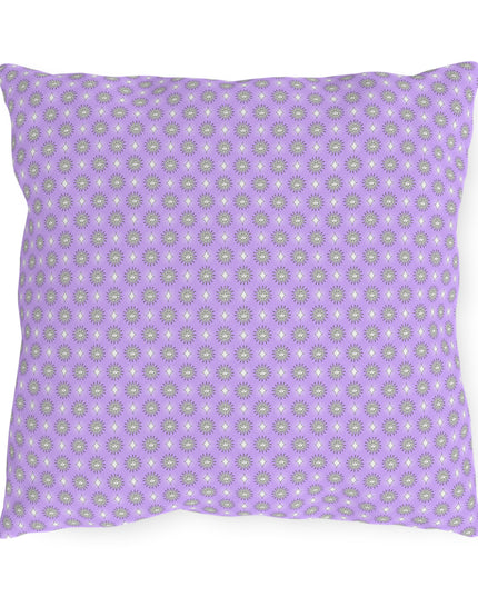 Lavender Star-crossed Bodies 16" x 16" Outdoor Pillow