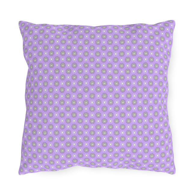 Lavender Star-crossed Bodies 16" x 16" Outdoor Pillow