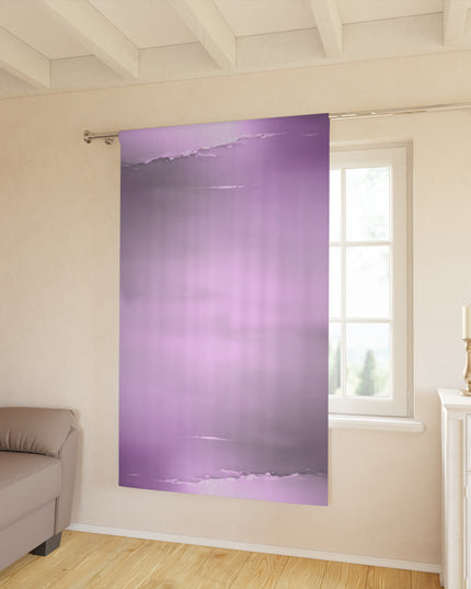 Dark Pink Sea Amethyst Fog, 50" x  84", blackout