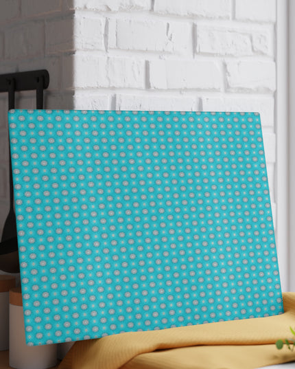 Tif Green Star-crossed Bodies Glass Cutting Board, 11" x 15"