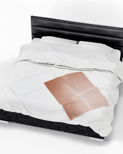 Soft Fade Velveteen Plush Blanket, 30" x 40"