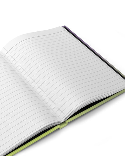 Purple Golden Fade 5.75" x 8" Hardcover Journal Matte with 150 lined pages