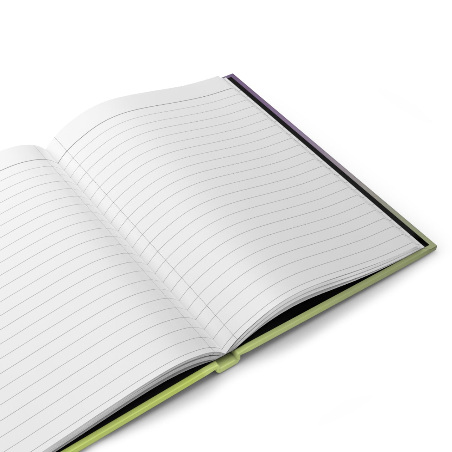 Purple Golden Fade 5.75" x 8" Hardcover Journal Matte with 150 lined pages