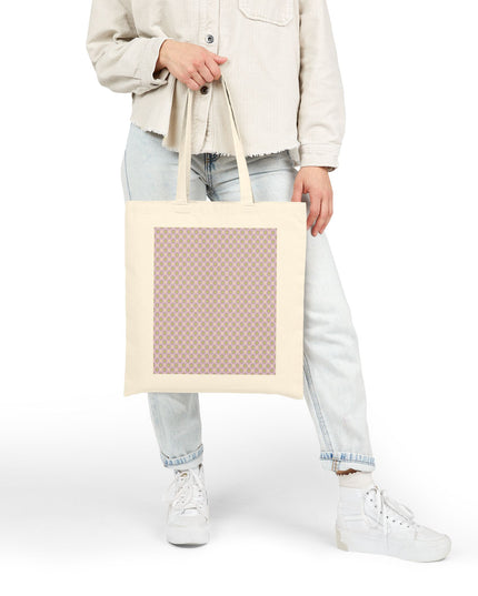 Magenta Star-crossed Bodies Cotton Canvas Tote Bag
