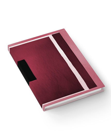 Red Shadow 5" x 7" Journal - 128 Blank pages