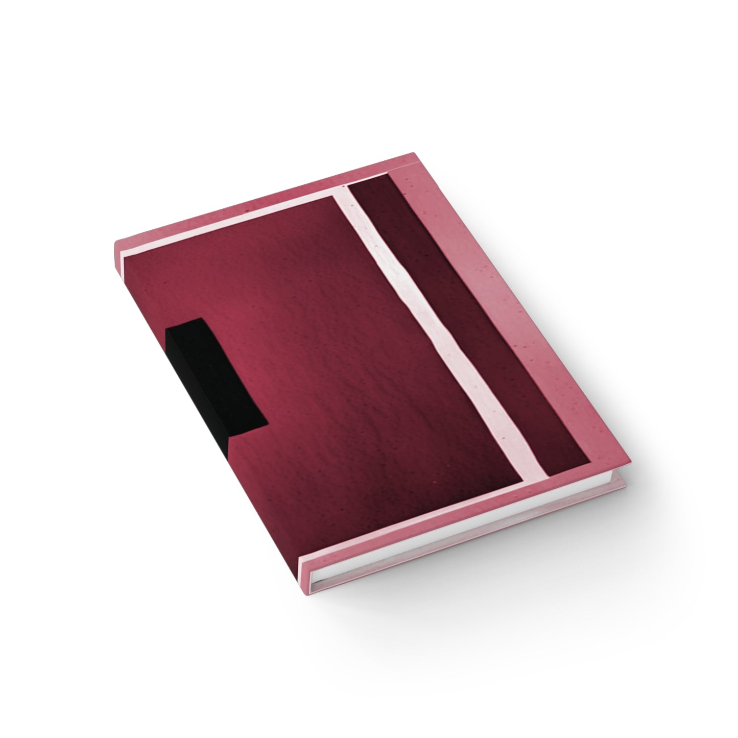 Red Shadow 5" x 7" Journal - 128 Blank pages
