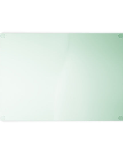 Mint Fade 8" x 11" Glass Cutting Board