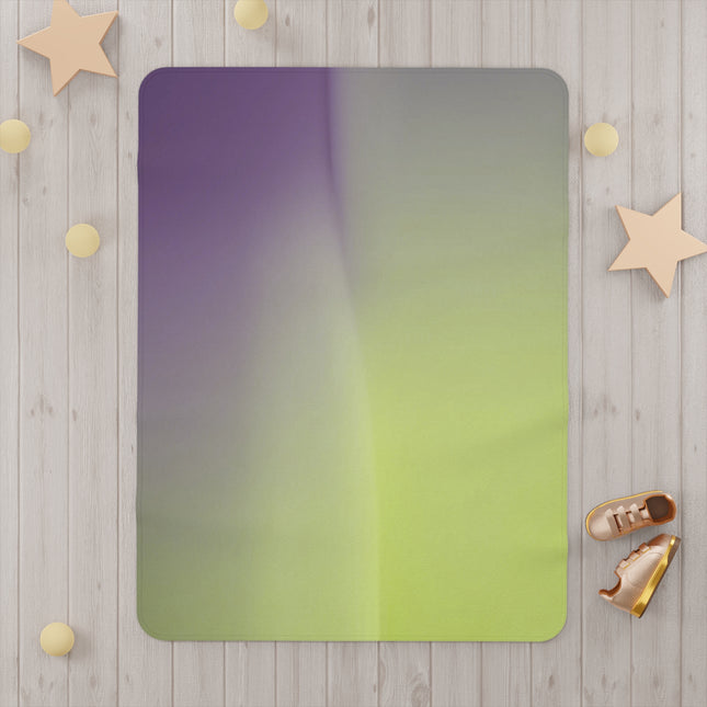 Purple Golden Fade Toddler Blanket, 30" x 40"