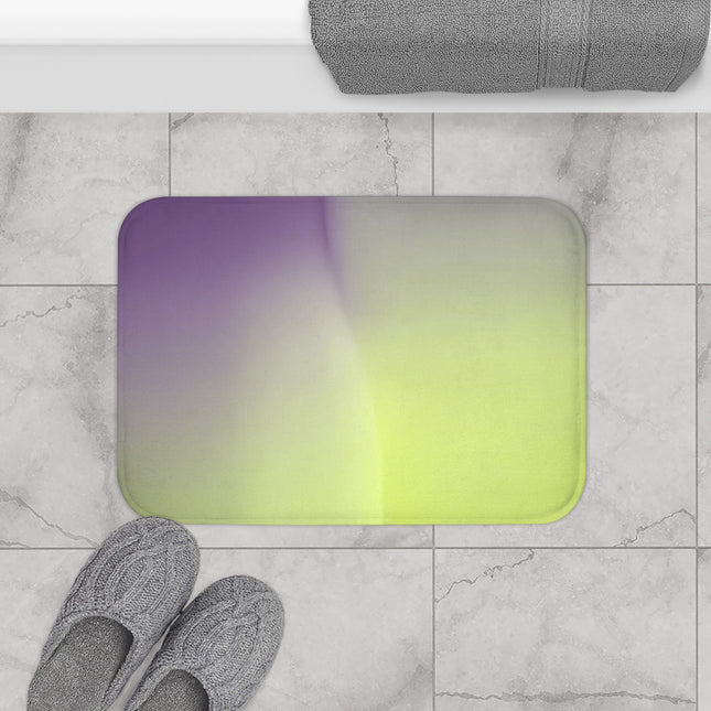 Purple Golden Fade 24" x 17" Bath Mat