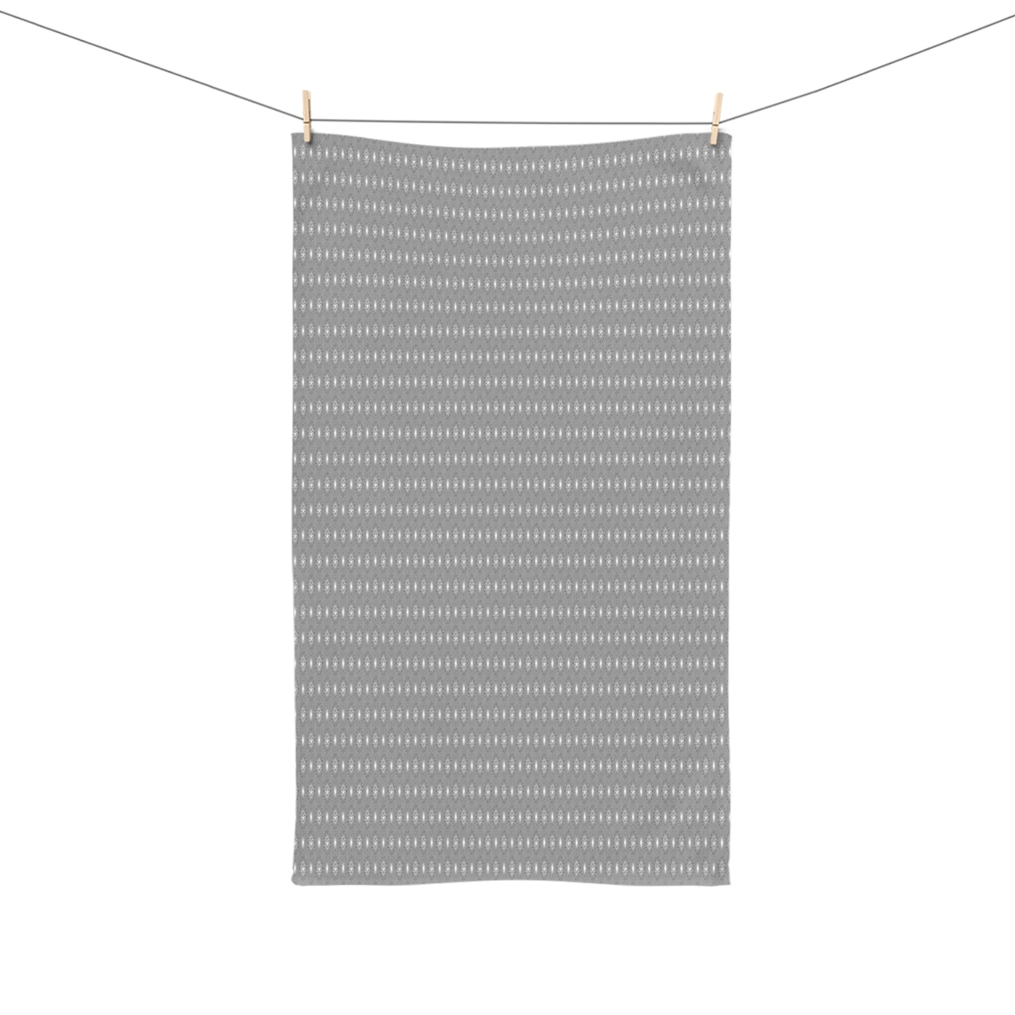 Desaturated Star-crossed Bodies Hand Towel, 16" x 28"