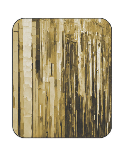 Striped Light Brown 61" × 51" Picnic Blanket