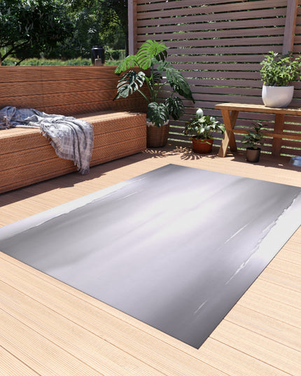 Sephia Sea Dark Fog Outdoor Rug, 60" x 84"