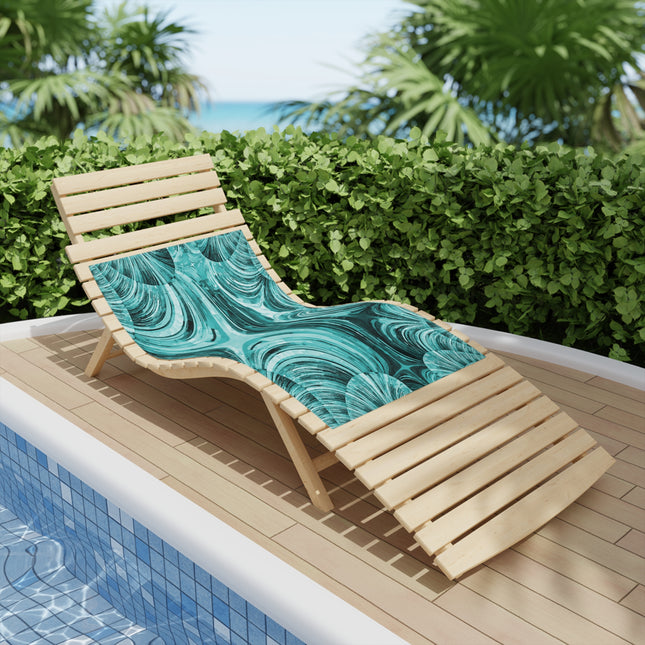 Uzi Spiral Tif Beach Towel, 24" x 44"