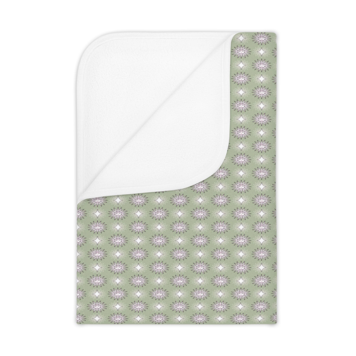 Olive Star-crossed Bodies Toddler Blanket, 30" x 40"