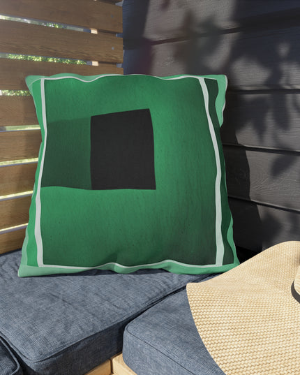 Mint Shadow 20" x 20" Outdoor Pillow