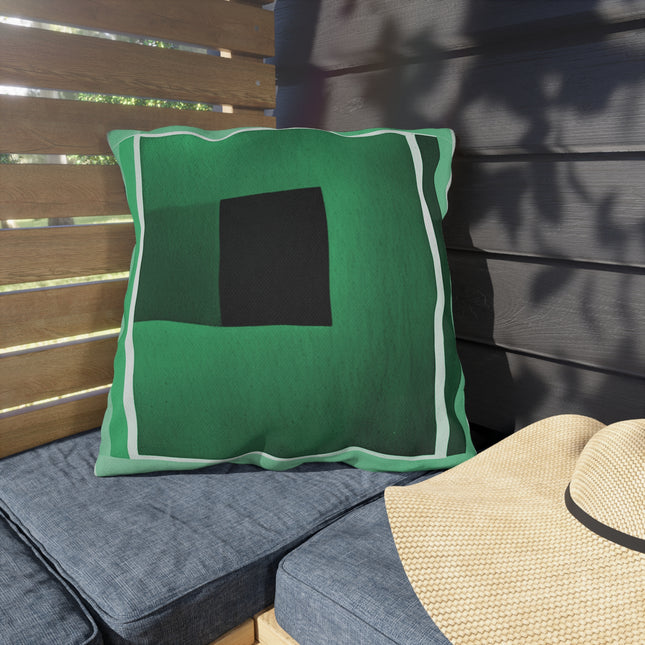 Mint Shadow 20" x 20" Outdoor Pillow