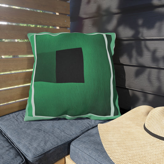 Mint Shadow 20" x 20" Outdoor Pillow