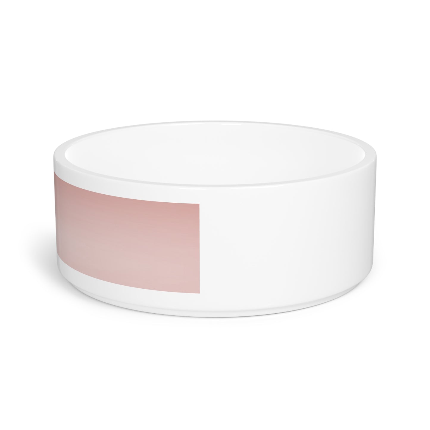 Rose Red Fade 16 oz Pet Bowl